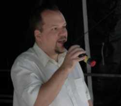 Jörg Wachsmuth live auf der JAM FM Bühne bei der GLOBAL CITY 2003 in Berlin